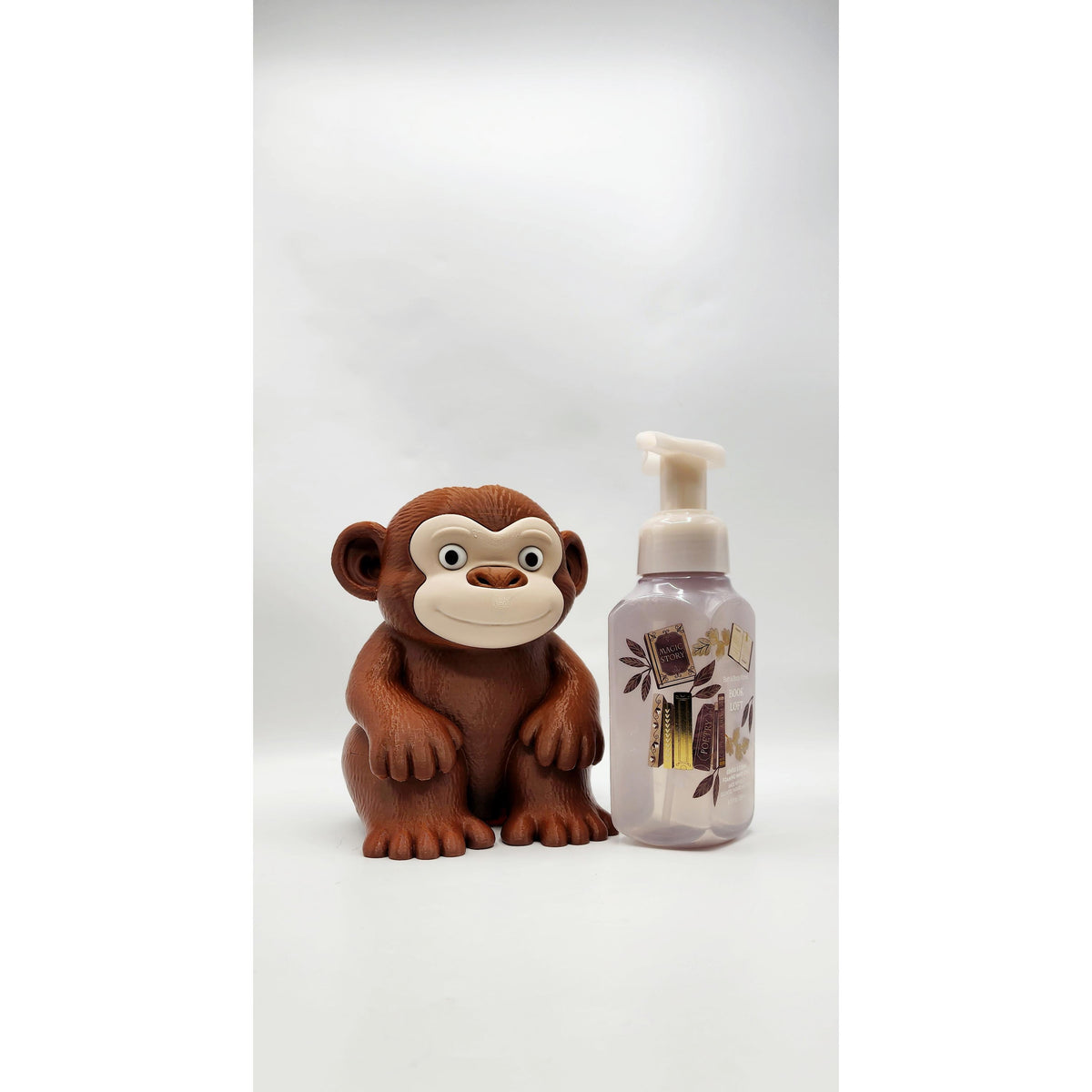 Cute Monkey 3D printed soap dispenser holder, view 9