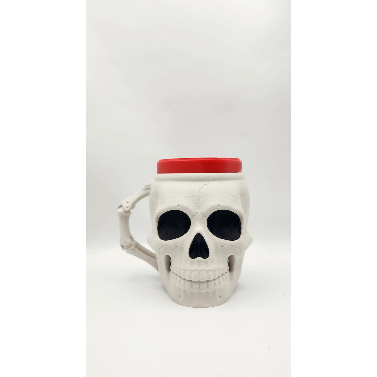 Skullivan Skull 3D printed ice cream pint holder, view 9