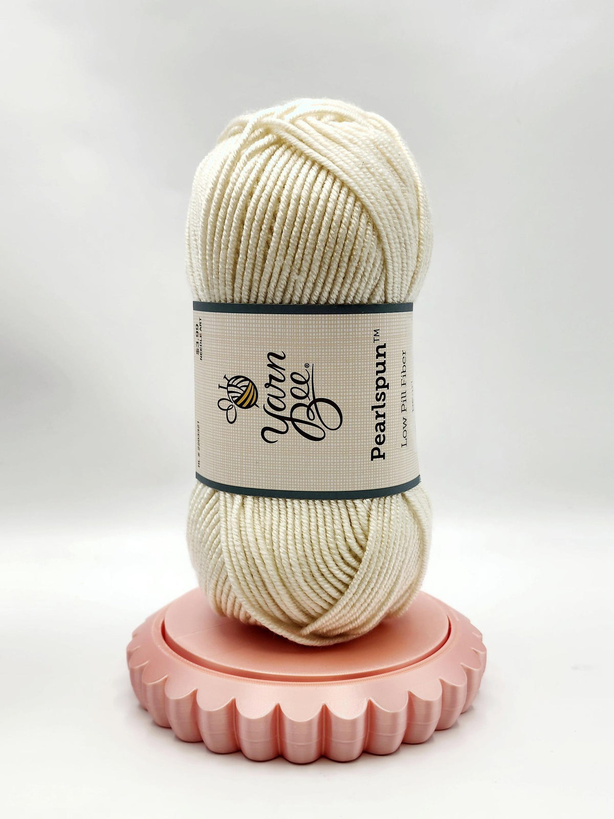 Rota Yarn Spinner - 3D Printed Scalloped Yarn Holder for Smooth Crochet & Knitting