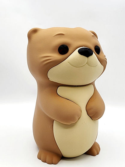 3D Prints Otter Foam Soap Holder  Cute Bathroom Decor | Fits Bath & Body Works Foaming Hand Soap Bottles