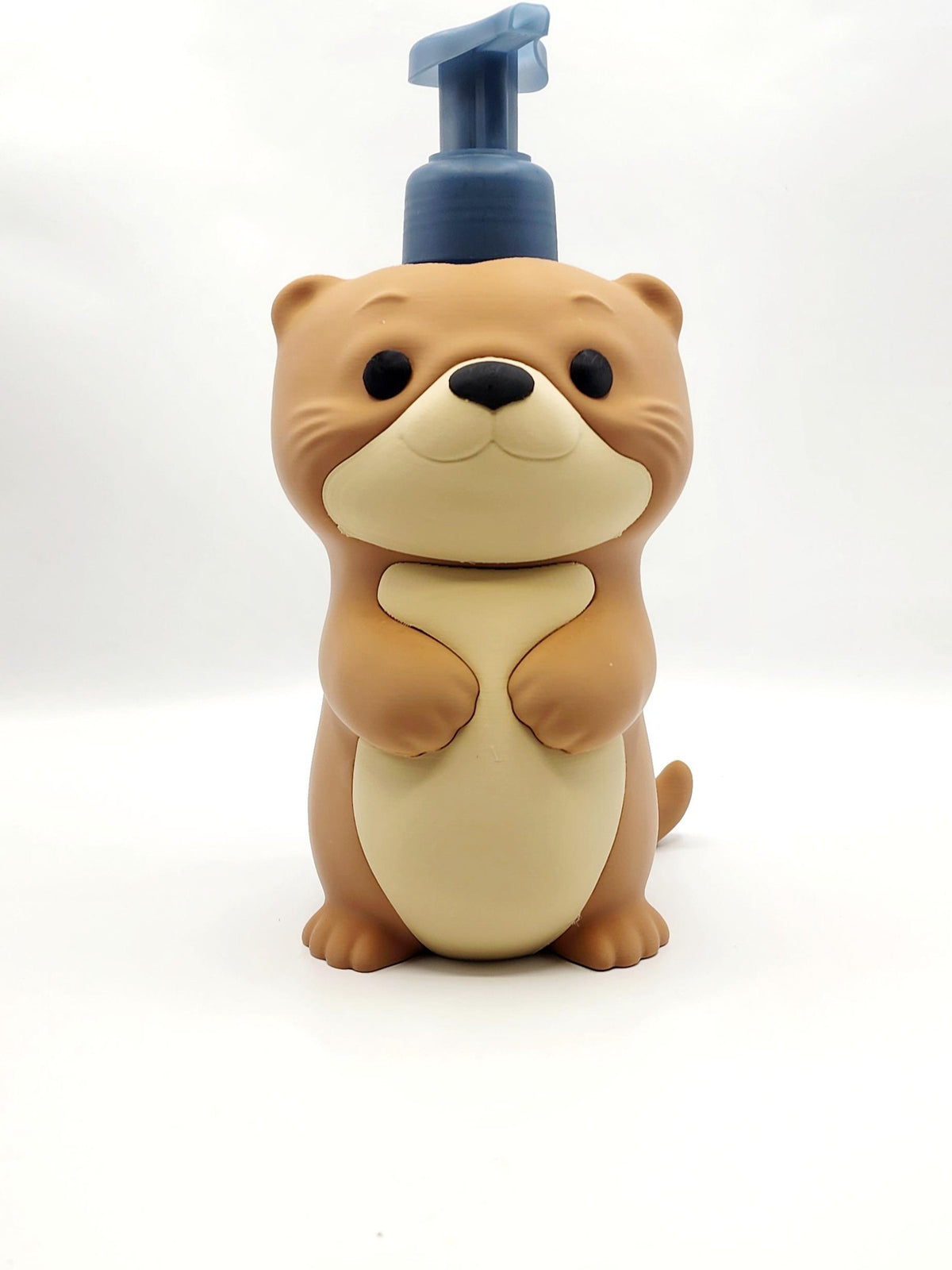 3D Prints Otter Foam Soap Holder  Cute Bathroom Decor | Fits Bath & Body Works Foaming Hand Soap Bottles