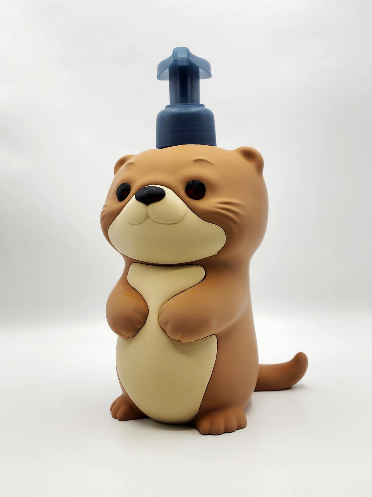 3D Prints Otter Foam Soap Holder  Cute Bathroom Decor | Fits Bath & Body Works Foaming Hand Soap Bottles