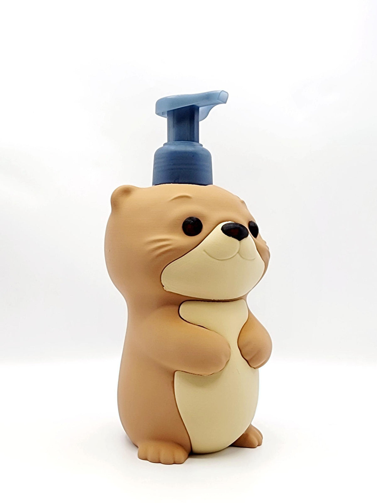 3D Prints Otter Foam Soap Holder  Cute Bathroom Decor | Fits Bath & Body Works Foaming Hand Soap Bottles