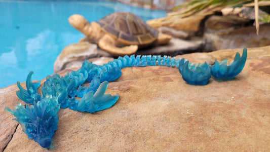 NEW* 3D resin coral dragon fidget toy.