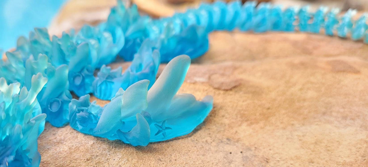 NEW* 3D resin coral dragon fidget toy.