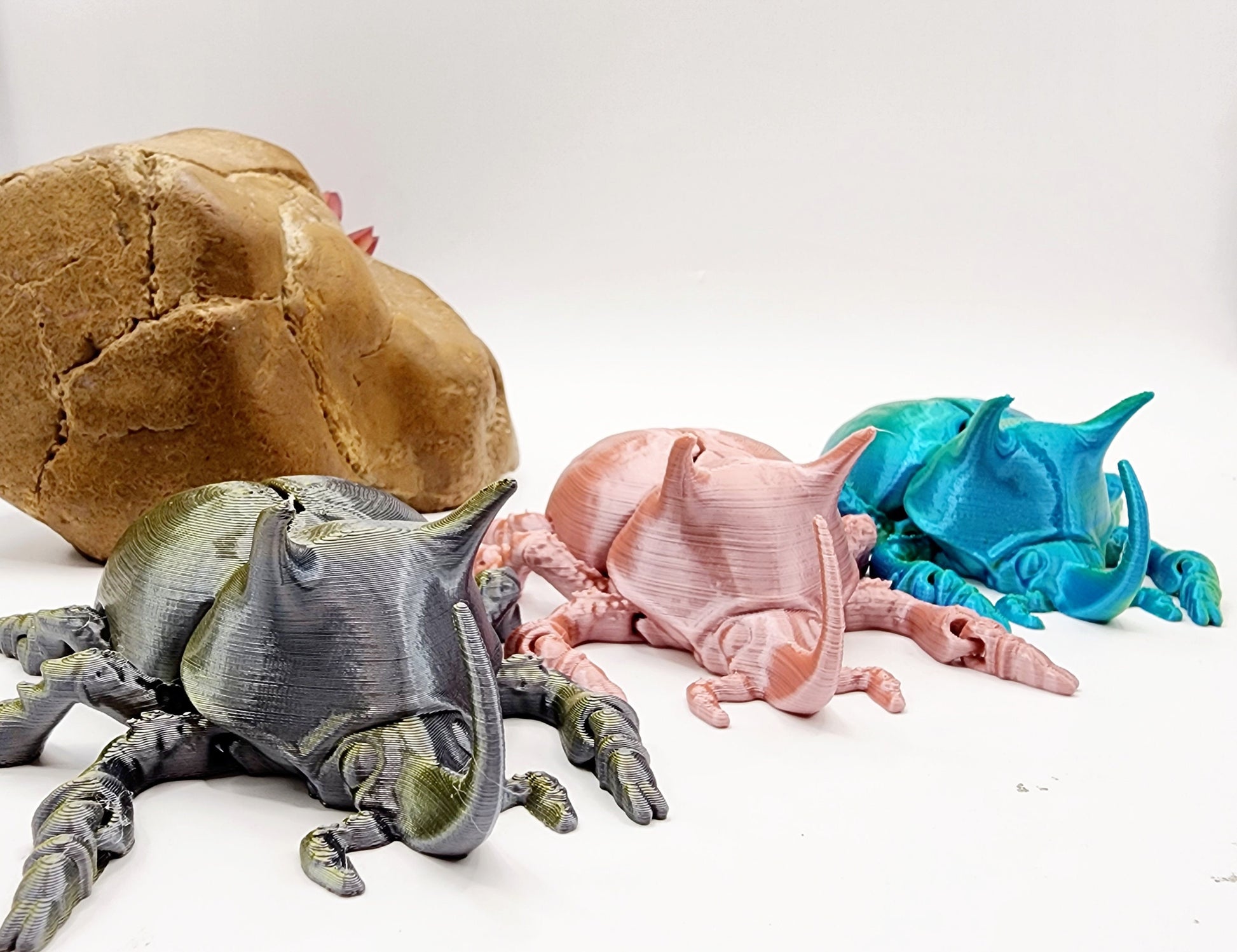 3D printed Unicorn Beetle Fidget toy, sensory toy, desktop toy/Decoration.