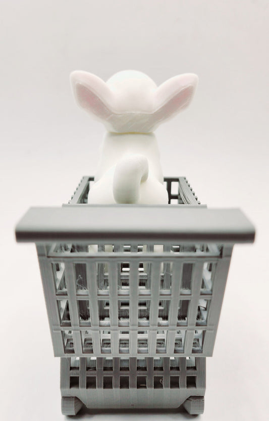 3D printed Chihuahua articulated fidget toy, sensory toy, desktop toy.