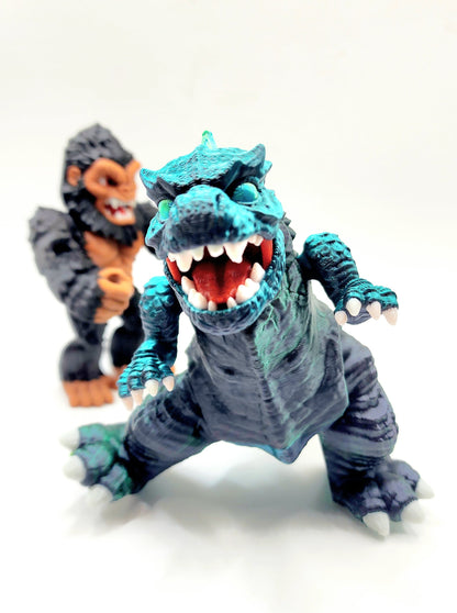 3D printed articulated King Jira fidget, sensory toy.