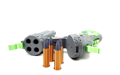 3D printed Victorian 4 Barrel Gun. Cosplay.