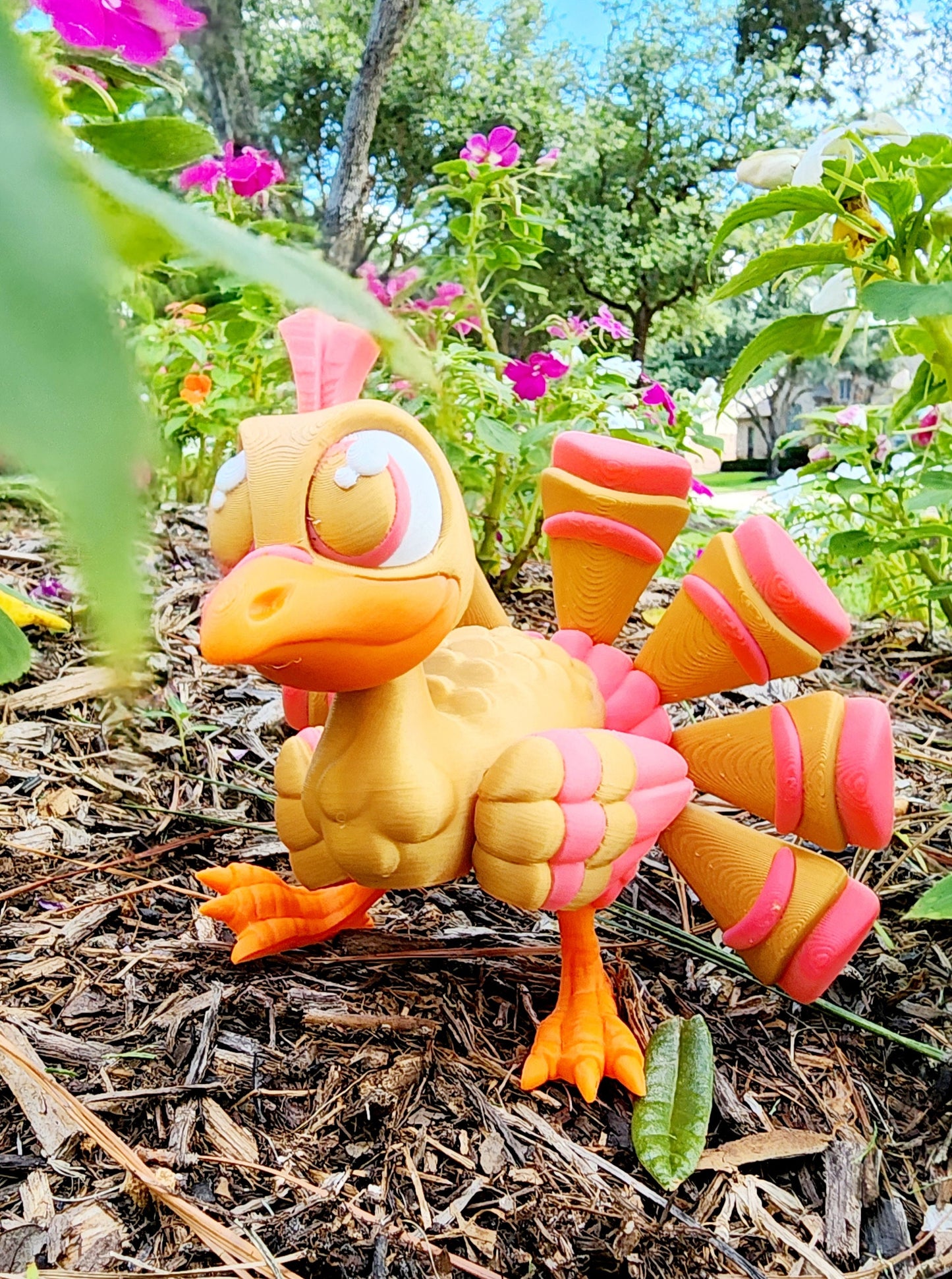 3D printed articulated Turkey, fidget toys, sensory toys, desktop decoration.