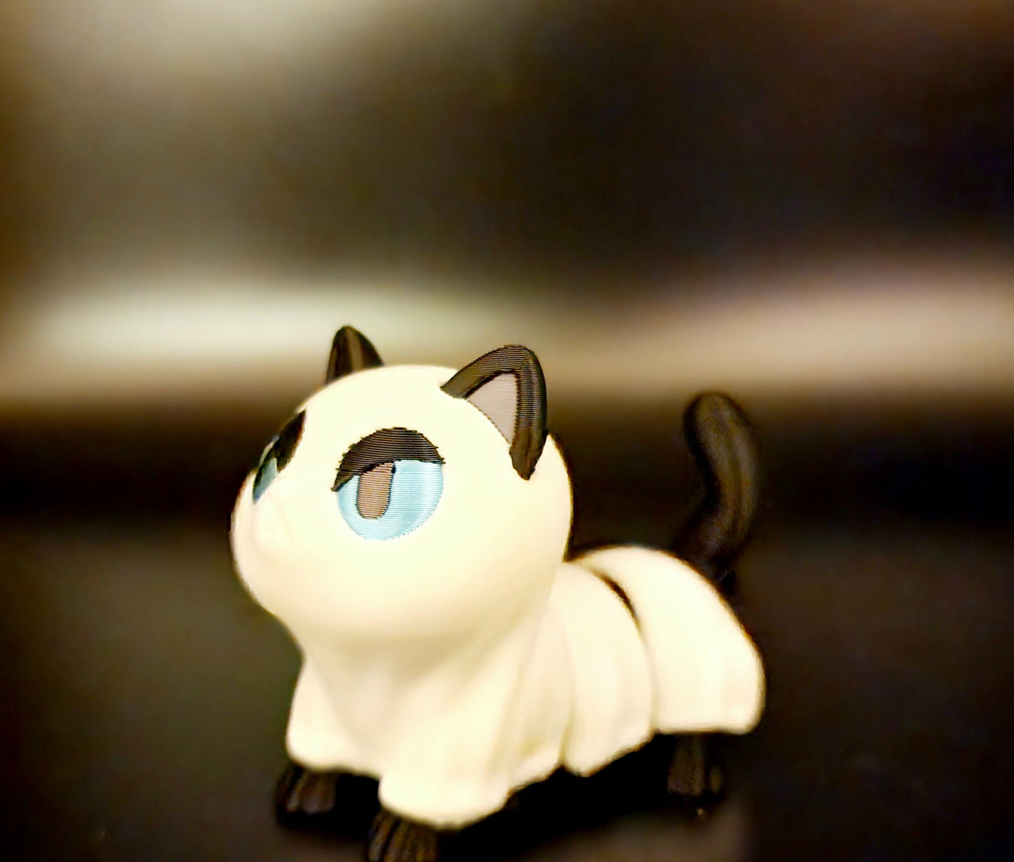 3D printed articulate Halloween dog, cat fidget, sensory toy.
