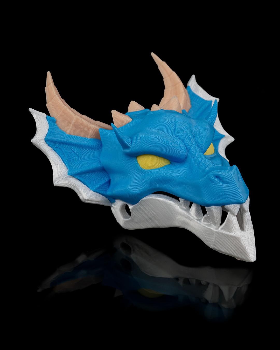 3D printed Dragon’s Relic Hair Pin