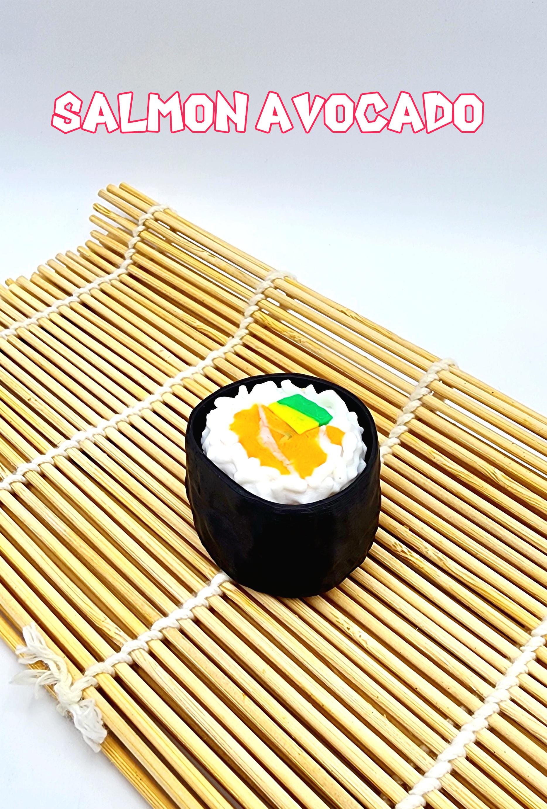 3D Printed Sushi Clicker fidget toy. Perfect Stress Reliever for everyone.