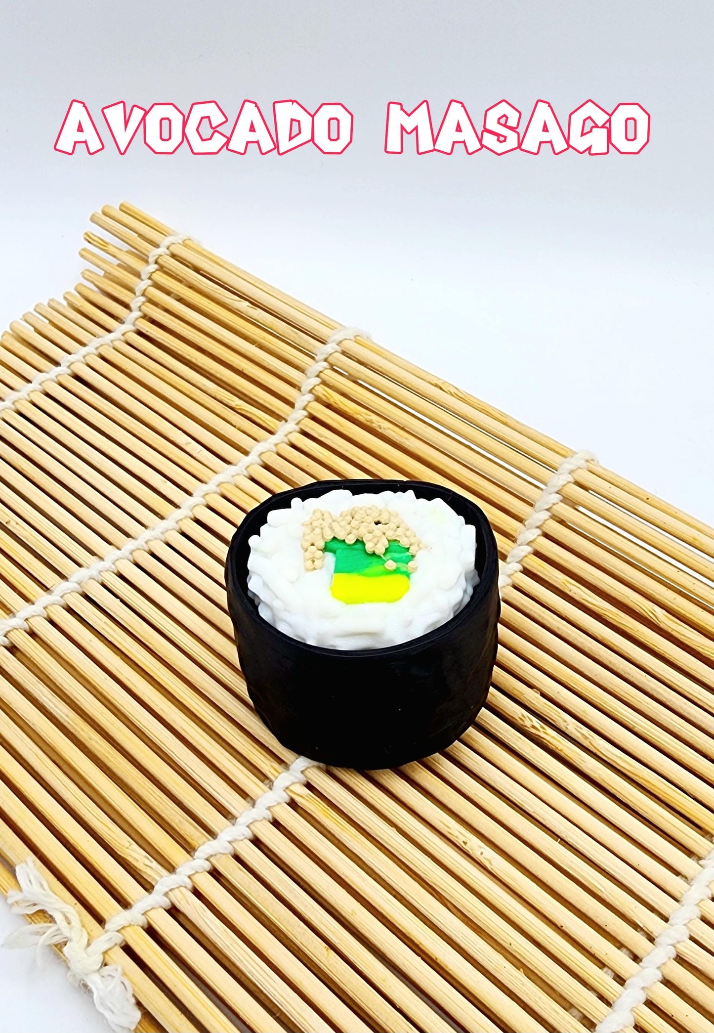 3D Printed Sushi Clicker fidget toy. Perfect Stress Reliever for everyone.