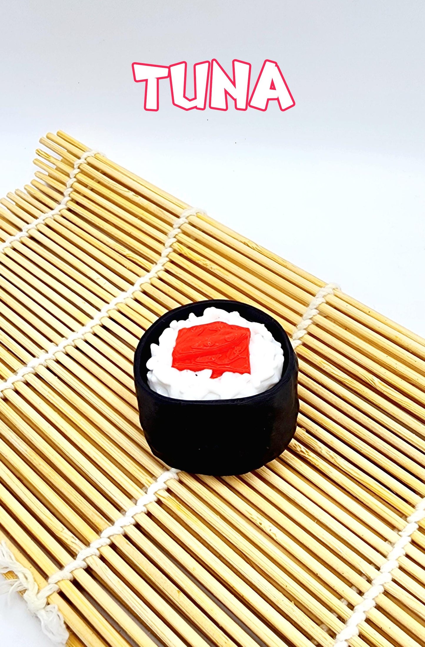 3D Printed Sushi Clicker fidget toy. Perfect Stress Reliever for everyone.