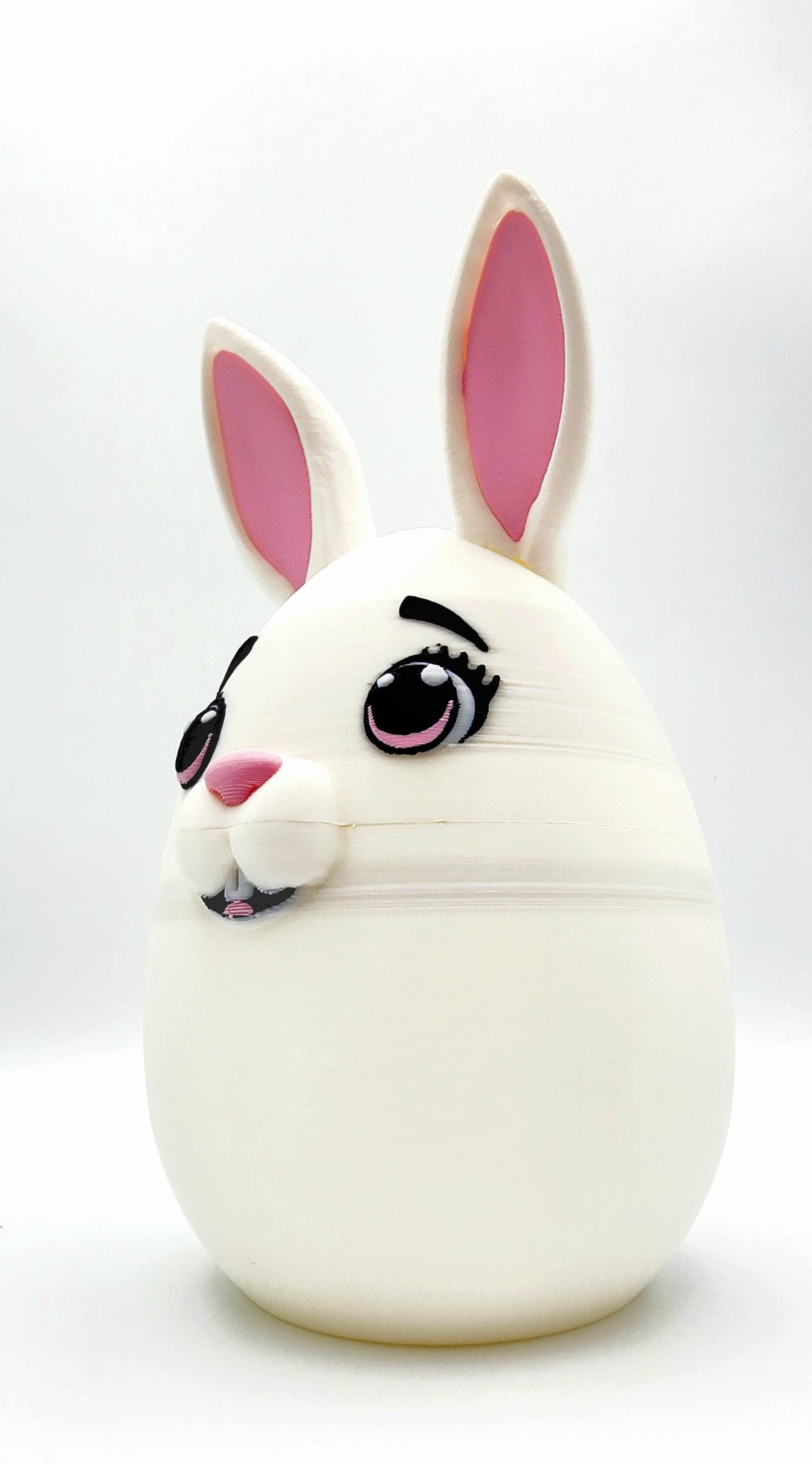 3D printed Easter Bunny Easter Egg.