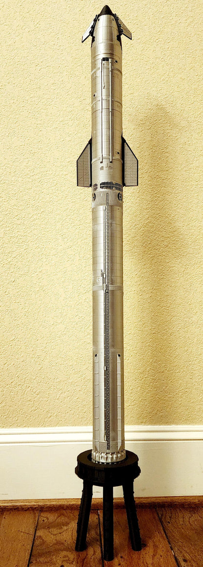 3D printed articulate S34 Block 2 Starship. Highly Detailed.