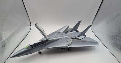 3D printed highly detailed F-14 Tomcat with articulating wings. Action Figure, Fidget Toy.