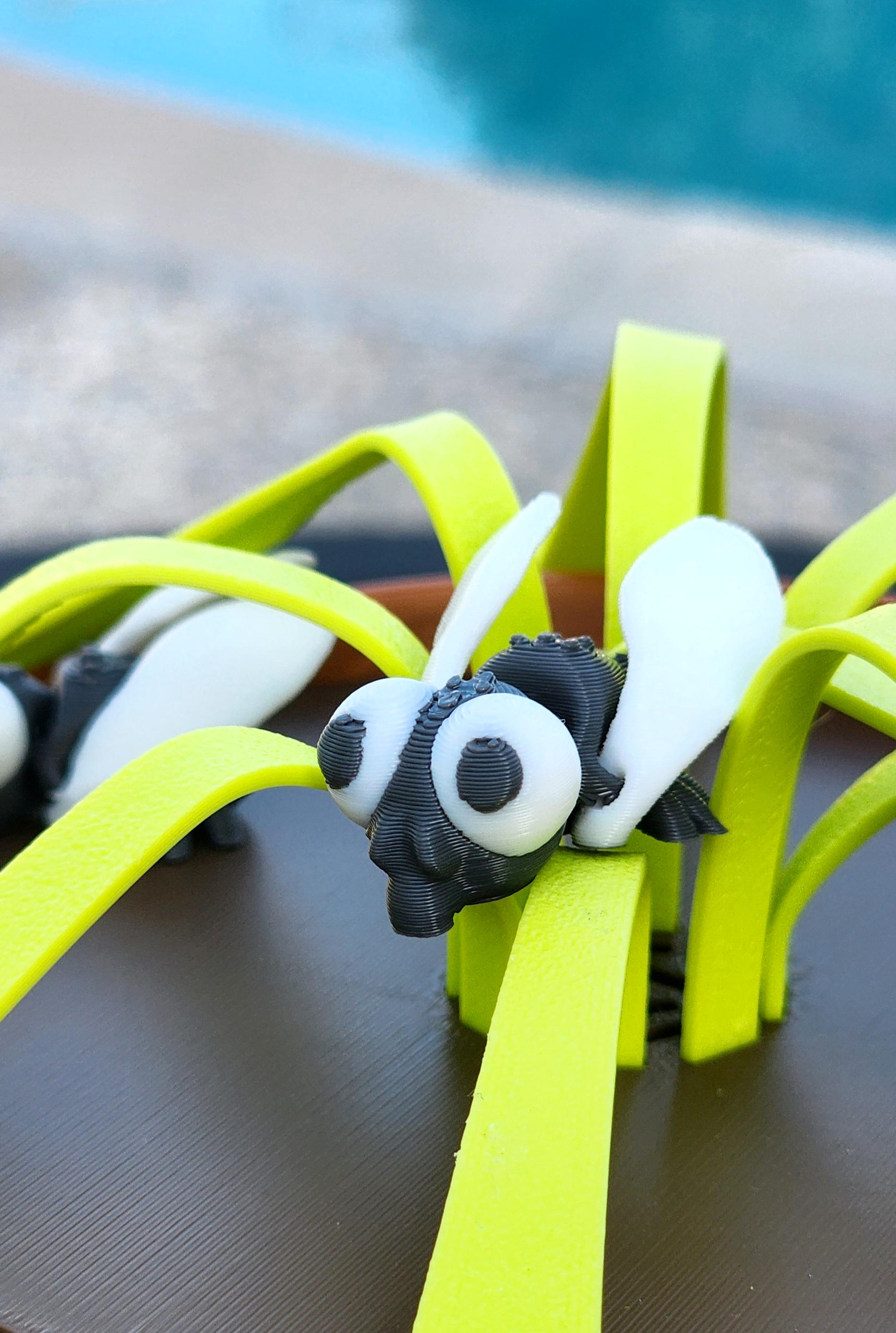 3D printed Venus fly trap decoration bag clip.