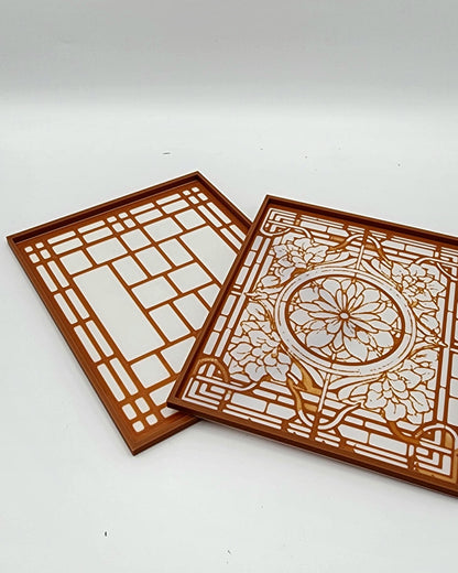 3D Printed LED Light Box Decor - Gothic Japanese-Style Anime Lantern