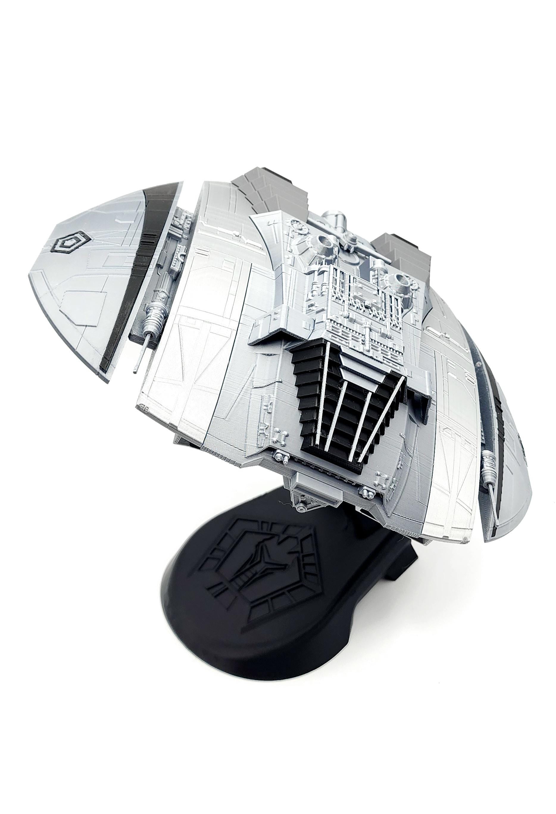 Battlestar Galactica Cylon Raider | 3D Printed Model | Sci-Fi Desk Display