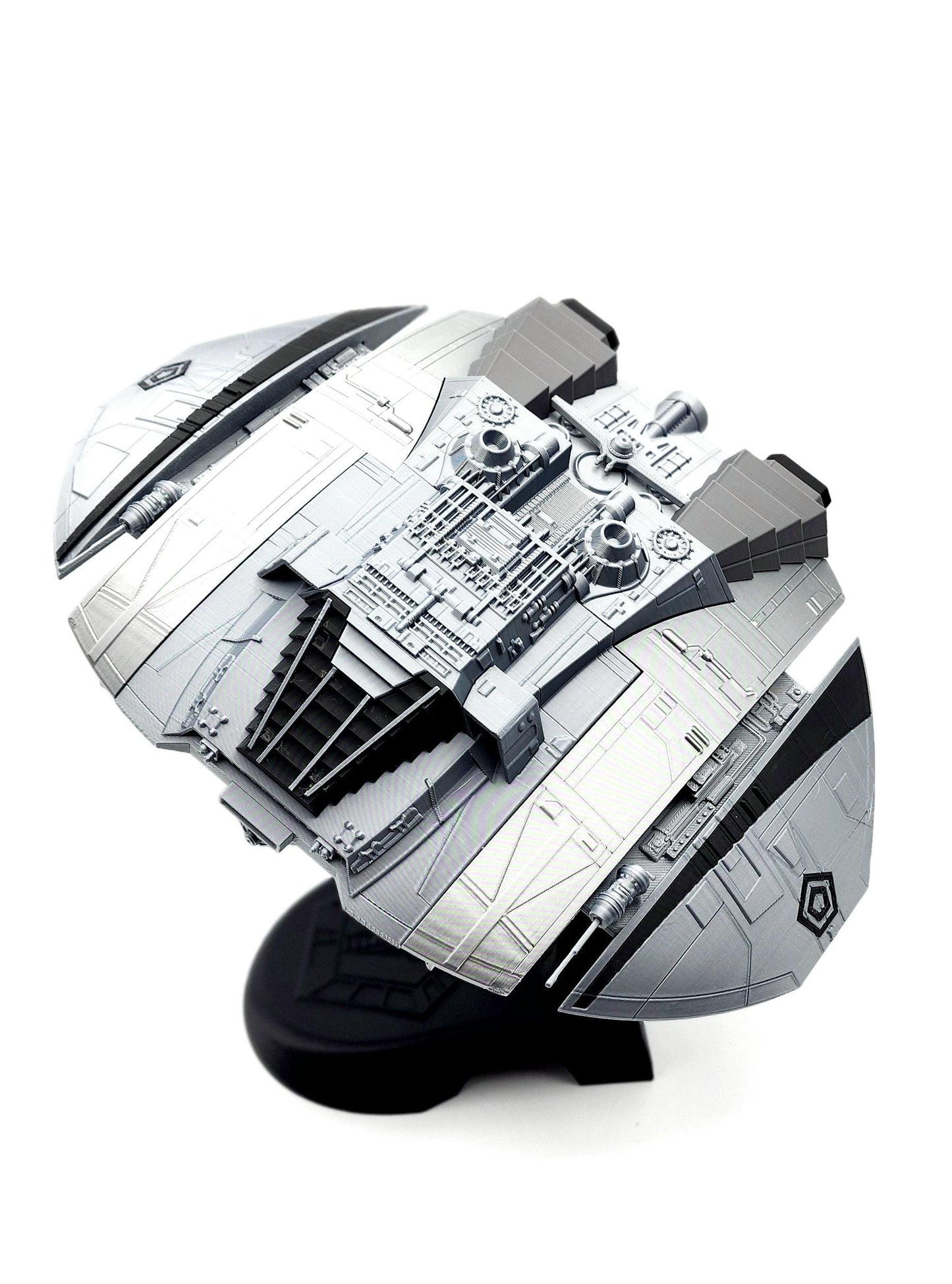 Battlestar Galactica Cylon Raider | 3D Printed Model | Sci-Fi Desk Display