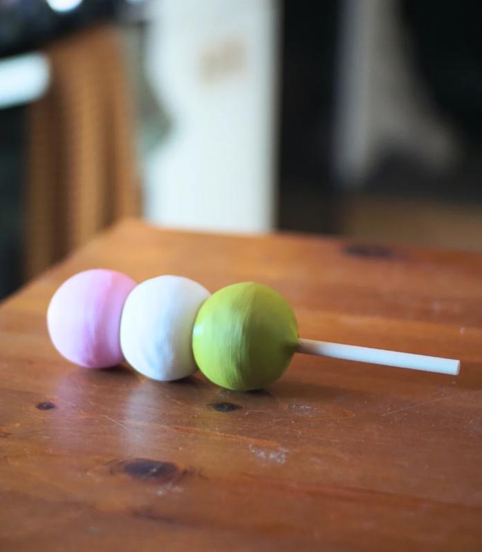 Dango Fidget Spinner Toy – 3D Printed Japanese Sweets-Inspired Desk Toy