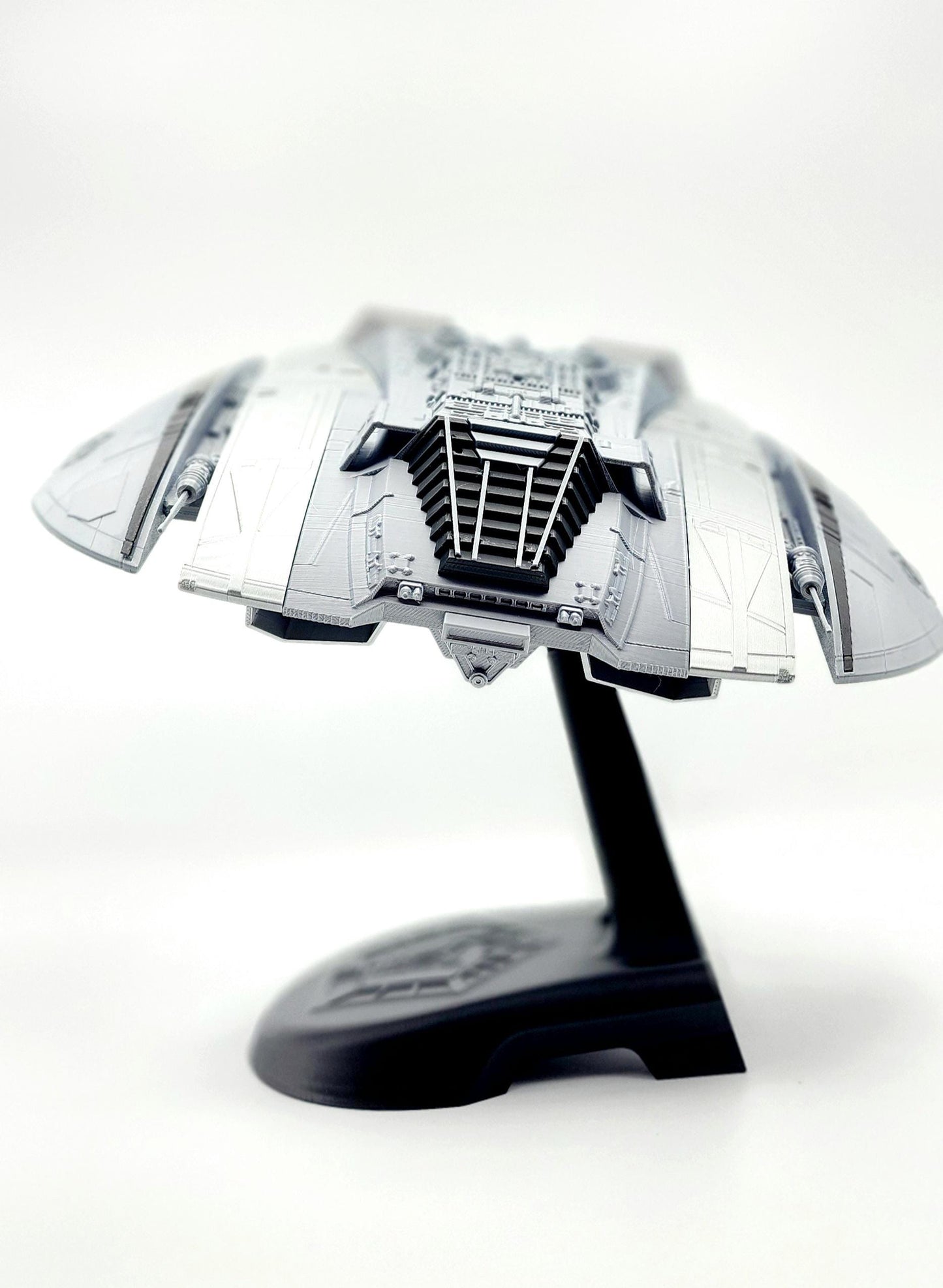 Battlestar Galactica Cylon Raider | 3D Printed Model | Sci-Fi Desk Display
