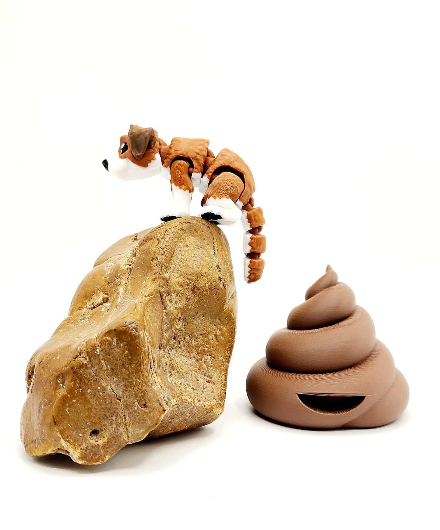 3D Printed Mini Dog Fidget Toy - Adorable Desk Pet - Fidget Toy - Pocket Puppy