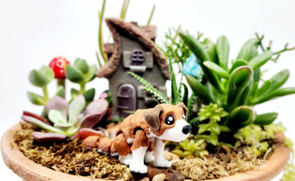 3D Printed Mini Dog Fidget Toy - Adorable Desk Pet - Fidget Toy - Pocket Puppy