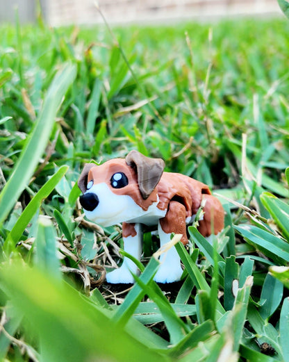 3D Printed Mini Dog Fidget Toy - Adorable Desk Pet - Fidget Toy - Pocket Puppy