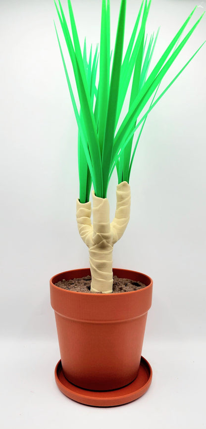 3D Printed Dragon Tree Dusting Set - Whimsical Cleaning Brush, Dustpan & Dustbin - Unique Home Decor