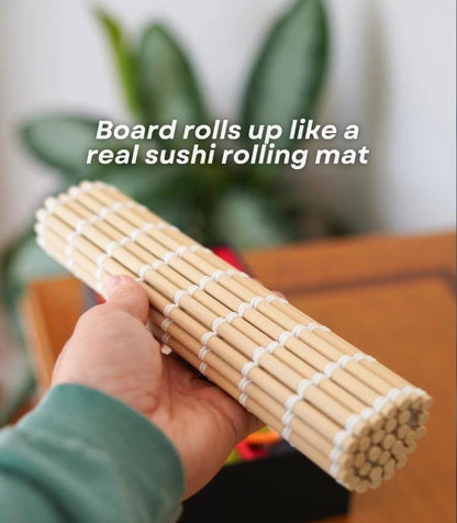 Sushi Chess Set – 3D Printed Novelty Chess Game | Perfect Gift for Sushi Lovers & Chess Fans