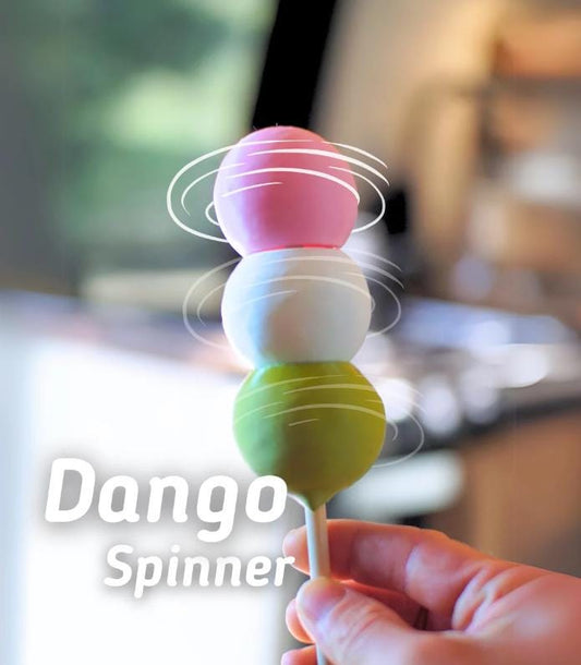 Dango Fidget Spinner Toy – 3D Printed Japanese Sweets-Inspired Desk Toy