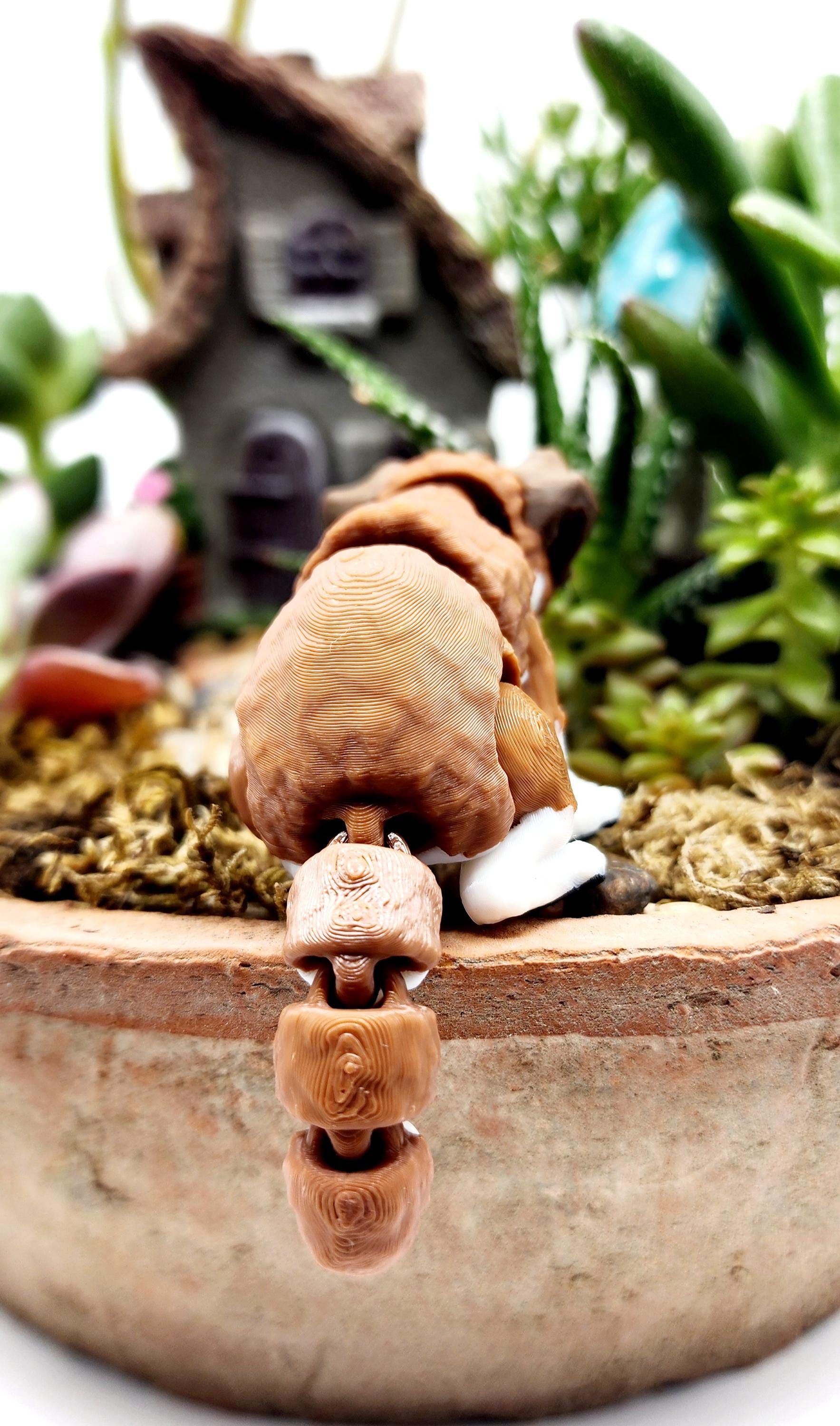 3D Printed Mini Dog Fidget Toy - Adorable Desk Pet - Fidget Toy - Pocket Puppy