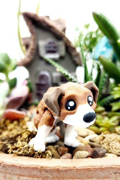 3D Printed Mini Dog Fidget Toy - Adorable Desk Pet - Fidget Toy - Pocket Puppy