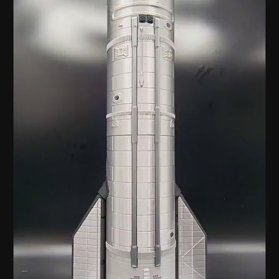 3D printed articulate S34 Block 2 Starship. Highly Detailed.