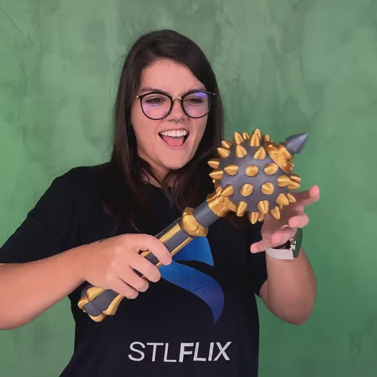 3D printed Itchslayer Mace Back Scratcher!