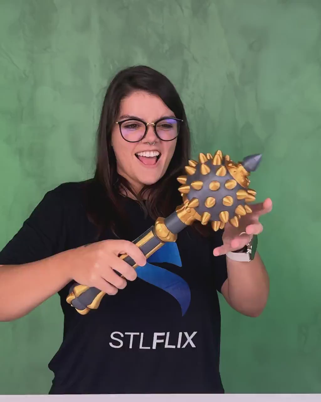 3D printed Itchslayer Mace Back Scratcher!