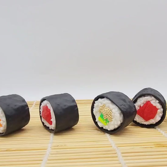 3D Printed Sushi Clicker fidget toy. Perfect Stress Reliever for everyone.