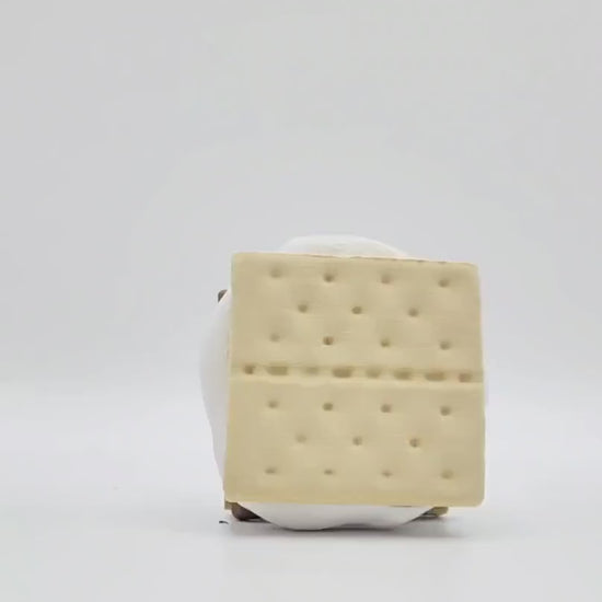 S’more Clicker Toy – Cute Fidget for Stress Relief, 3D Printed Campfire Sensory Toy, Unique Gift for Fidget Lovers