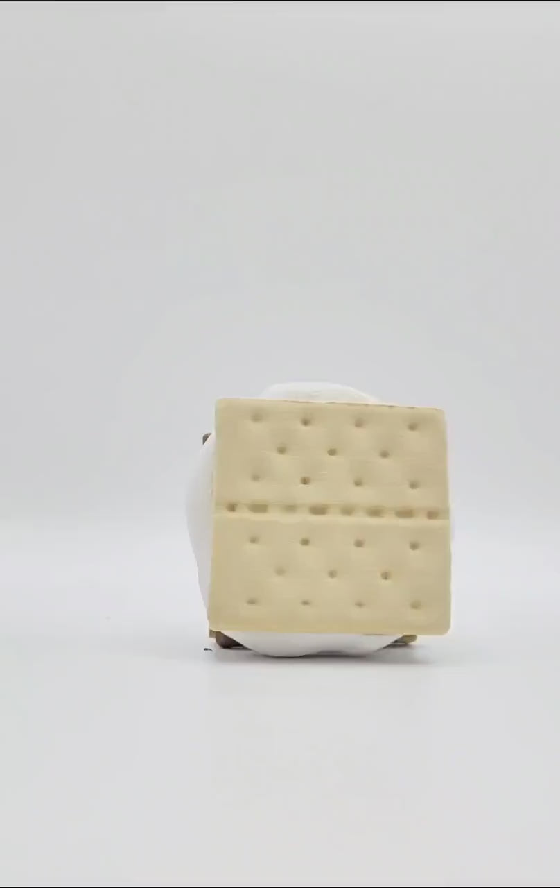 S’more Clicker Toy – Cute Fidget for Stress Relief, 3D Printed Campfire Sensory Toy, Unique Gift for Fidget Lovers