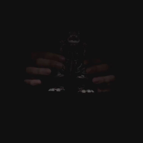 3D printed articulated King Jira fidget, sensory toy.