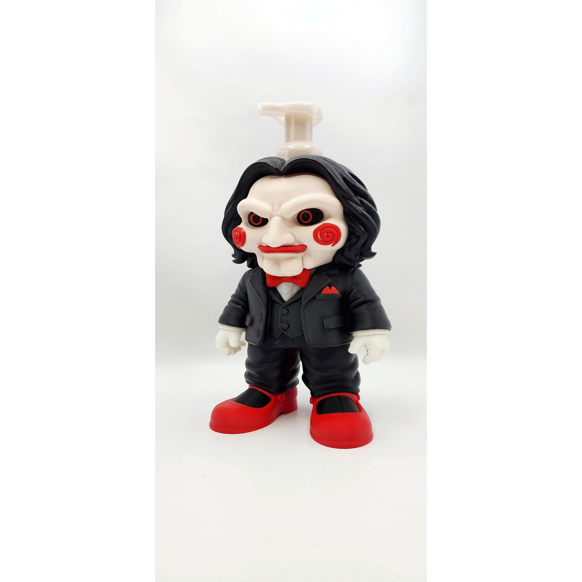 Spooky Retro 3D printed soap dispenser holder, view 6