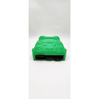 Toad 3D printed sticky note dispenser, view 5