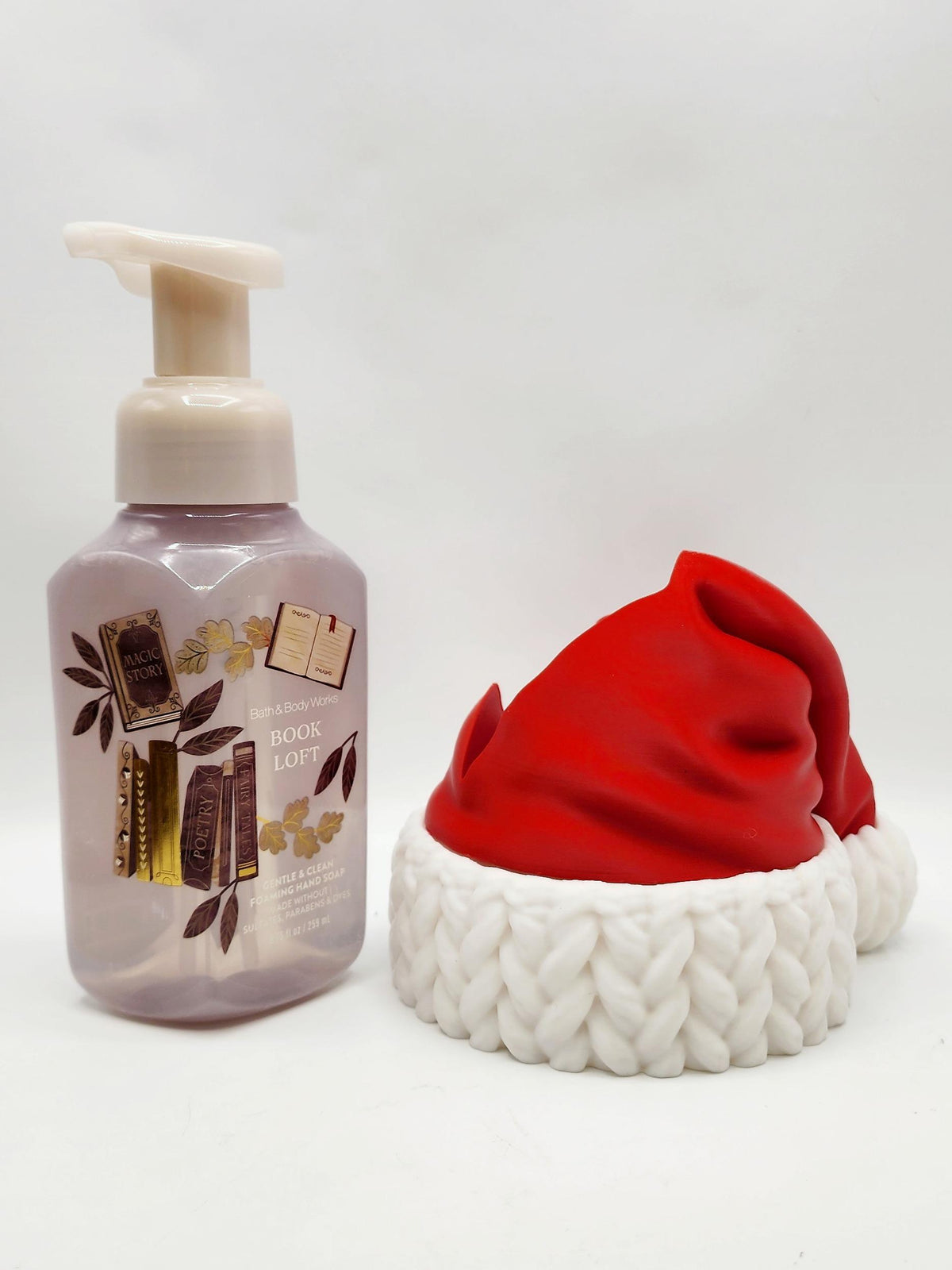 Santa Claus 3D printed soap dispenser holder, view 7