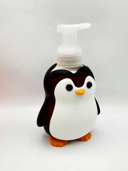 Cute Foam Pump 3D printed soap bottle cover, view 4