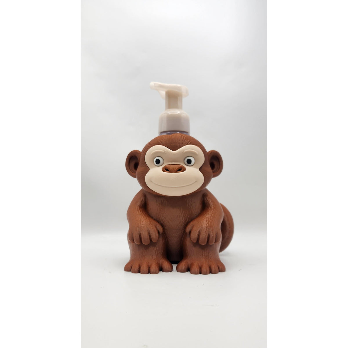 Cute Monkey 3D printed soap dispenser holder, view 6