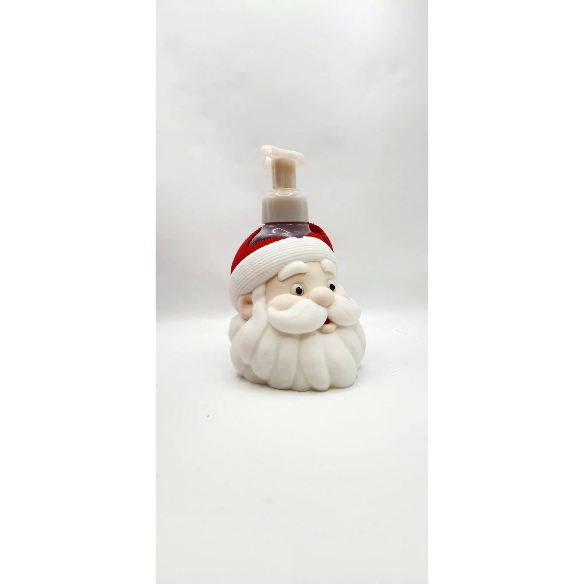 Santa Claus 3D printed soap dispenser holder, view 4