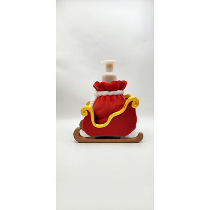 Santa's Sleigh 3D printed soap holder, view 6